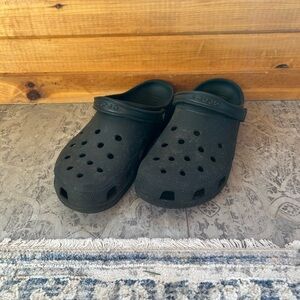 CROCS Men's Black Slip-On Sandals